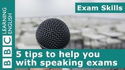 Exam Skills: 5 tips to help you with speaking exams - Durasi: 2.54. 