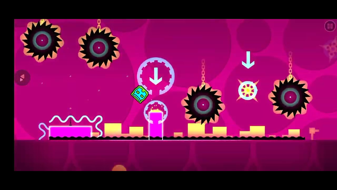 jugando geometry dash parte 2 - YouTube