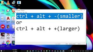 Change Desktop Icon Size Using Keyboard screenshot 5