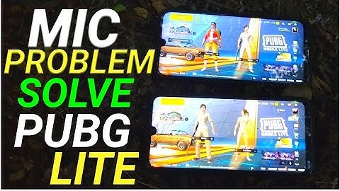 How To Solve Mic Glitch Problem In Pubg Mobile Lite | Pubg Lite Main Mic Glitch ko Kaise Fix Karen