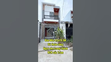 DT 4,5x19,5M sổ riêng đã hoàn công trên đường đinh đức thiện ra chợ bình chánh 4km #nhadep #nhagiare