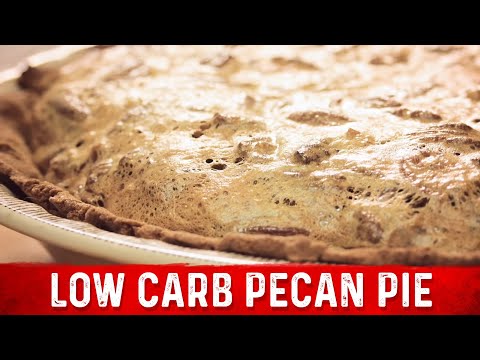 Amazing Low Carb Pecan Pie - MUST EAT!