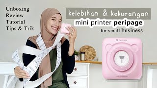 Review miniprinter peripage a6 203 dpi | printer thermal murah terbaik shopee