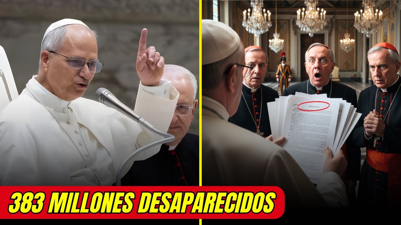 ¡Impactante! El Papa León XIV acusa a 15 cardenales de robar fondos destinados a víctimas y refugiad