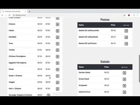 CS50's Web Programming - Project3