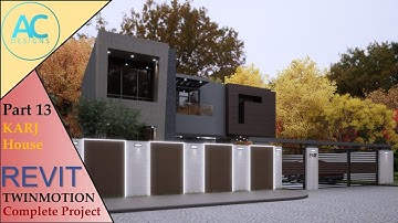 KARJ House | Part 13 | Complete Step By Step Project | Revit and Twinmotion Tutorial