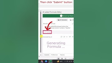 How Artificial Intelligence Improve Formula Skills in Excel #shorts #excel #ai