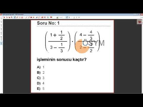 DGS 2019 Matematik Geometri Soru Çözümleri