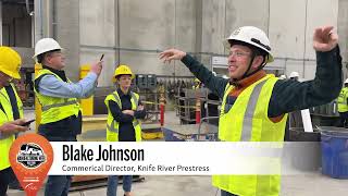Knife River Prestress - 2024 Manufacturing Week Bus Tour