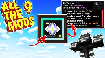 All the Mods 9 Modded Minecraft Hostile Neural Networks Netherstar Automation EP11