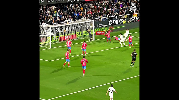 Golazo de volea de Fede Valverde | Real Madrid 5-0 Deportiva Minera. Copa del Rey