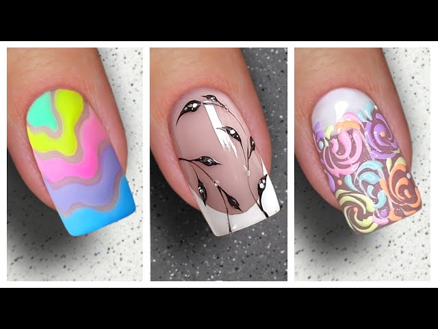 ◊ ♢ ♢ Studded ♢♢ ◊ Nail Design Tutorial - YouTube