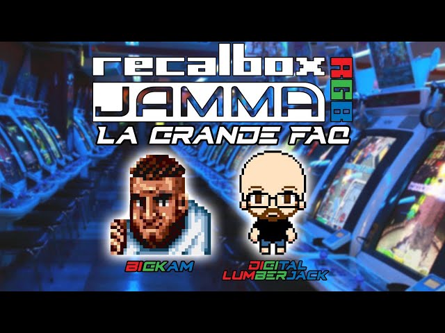 Live  Recalbox RGB Jamma La grande FAQ  avec Digital Lumberjack class=