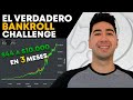 EL VERDADERO BANKROLL CHALLENGE POKER (DE $44 A $10.000 DÓLARES)