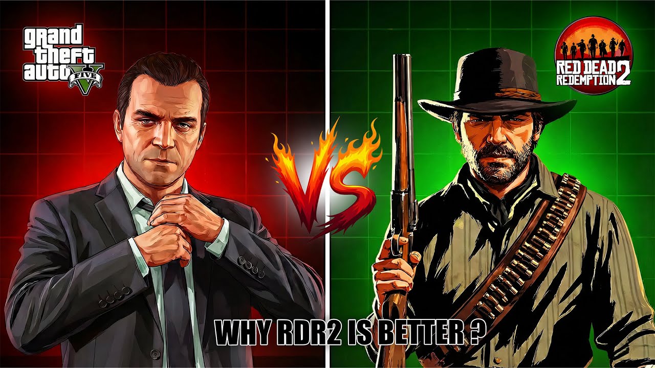 RDR 2 vs GTA 5 Physics Comparison – Which Game Has Better Details?