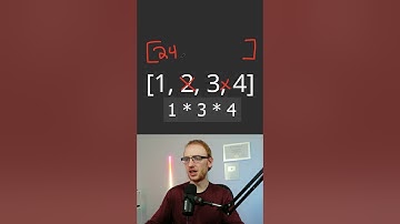Medium Amazon Interview Question - Product of Array Except Self - Leetcode 238