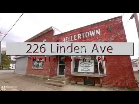 226 Linden Ave, Hellertown, PA home video tour