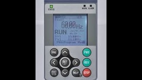 #fuji #electronic fuji frenic hvac drive initialization