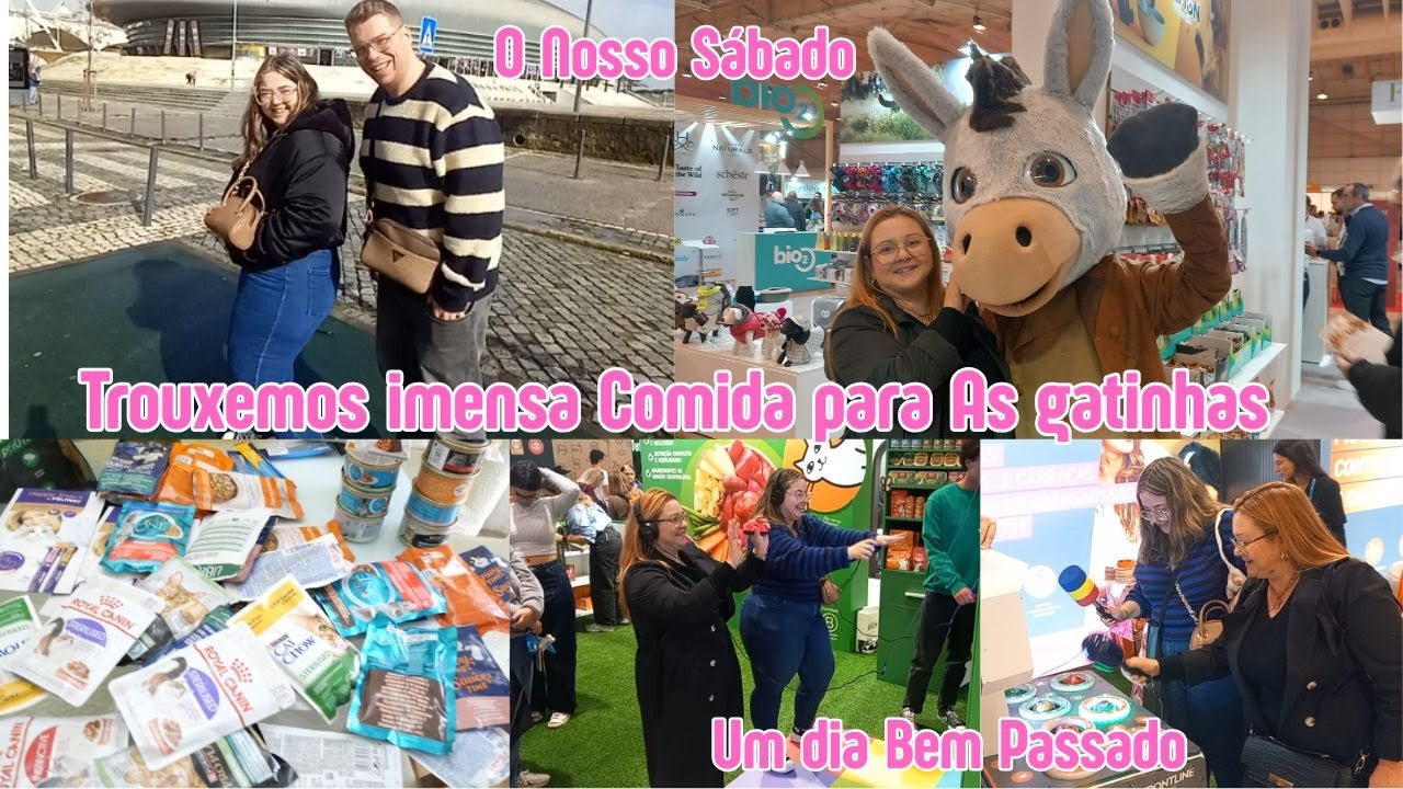 UM SÁBADO DIFERENTE|| FOMOS Á FIL A LISBOA VER O FESTIVAL DOS ANIMAIS