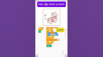 hướng dẫn vẽ hình bằng ngôn ngữ lập trình scratch-7 #laptrinhscratch #laptrinhpython #xuhuong