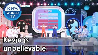 Kevin is unbelievable (IDOL on Quiz) | KBS WORLD TV 200916