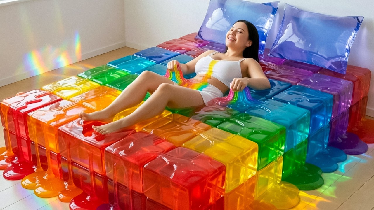 Which Dream Bed Would You Choose? 🌈🛌✨| The Ultimate Satisfying Oddly Asmr Experience