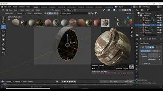 how to make hand grenade in blender ?