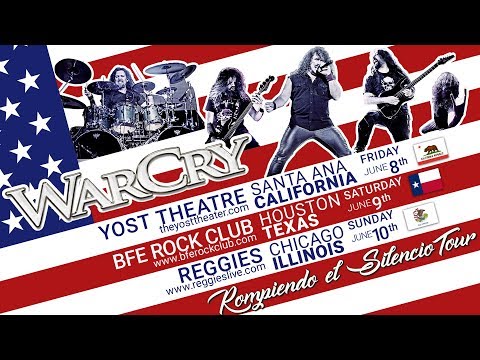 Rompiendo el silencio tour de Warcry en USA