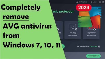 how to delete avg antivirus from computer