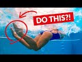 How to Kick While Swimming Butterfly