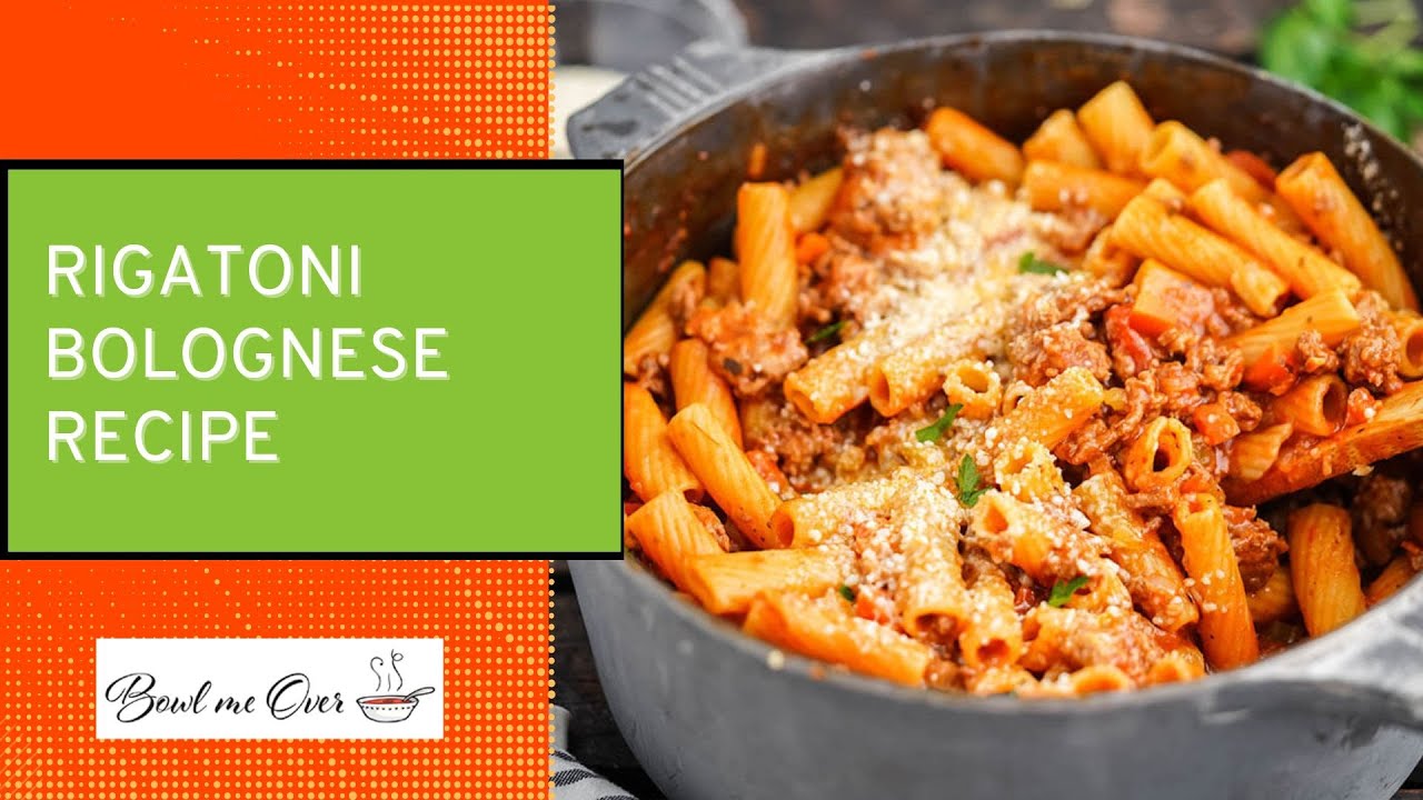 Rigatoni Bolognese