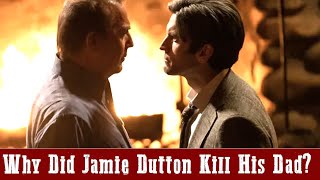 What did Jamie Dutton do to his father John Dutton in Yellowstone?