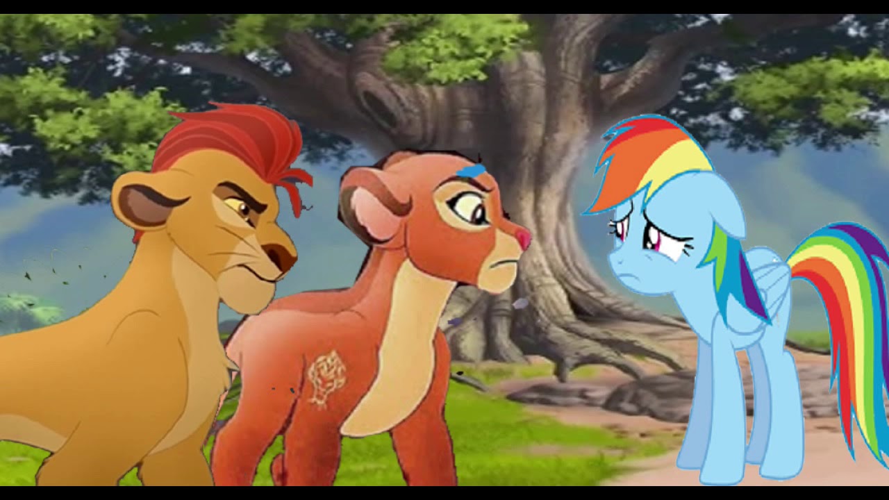Kion and Rani scolding Rainbow Dash (400th video) - YouTube