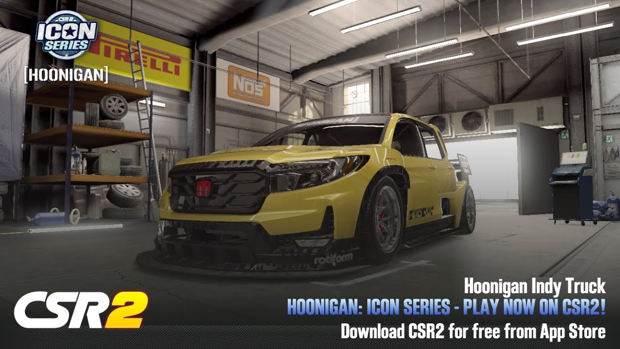 CSR2 - Hoonigan Indy Truck (manual launch) - tune & shift - 6.511