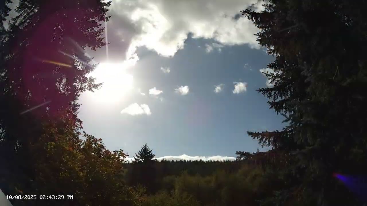 October 08, 2025 - Pacific Northwest Skyscape (Full 4k, 60fps)