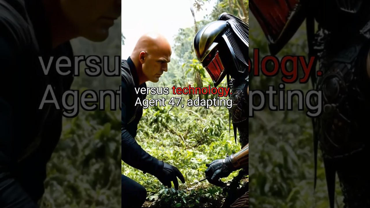 Agent 47 Hitman vs Predator 
