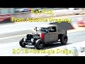 Rat Rod, Fram Autolite Dragway.  2016 Nostalgia Drags.