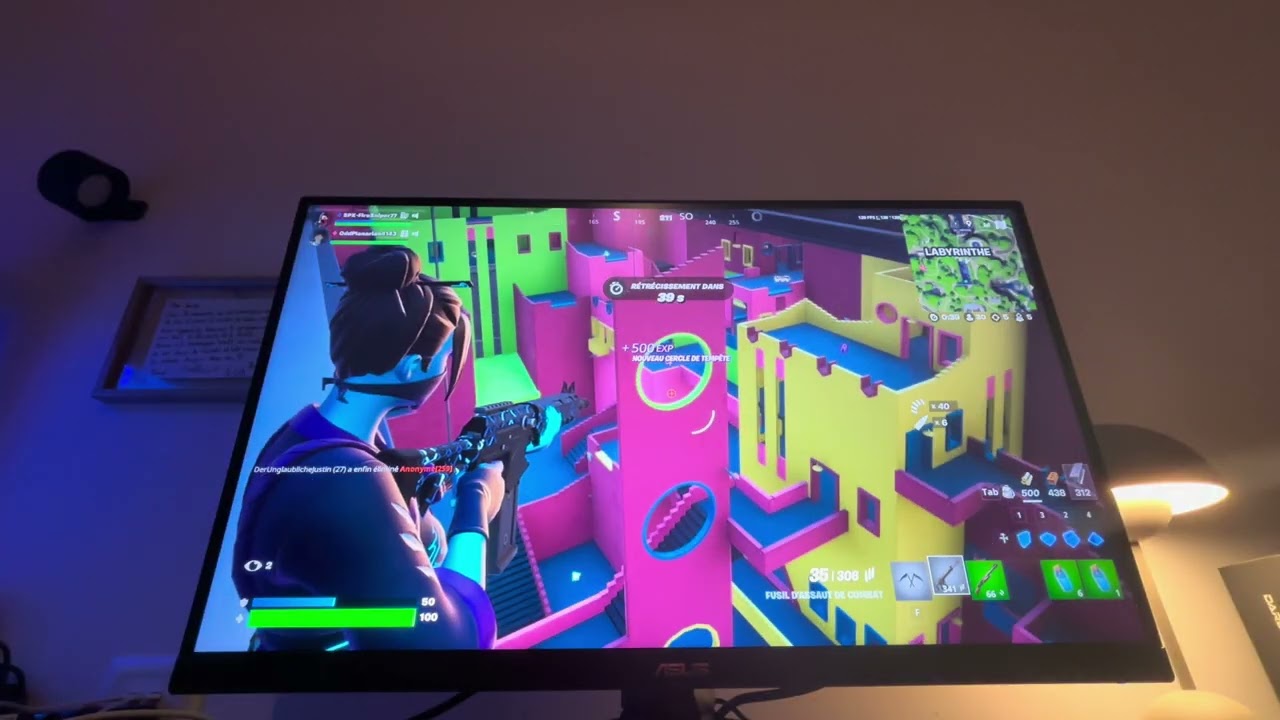 Aujourd’hui, nouvelle vidéo, Fortnite, avec le Noob