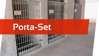 Porta-Set Liftschachtsicherungungssystem