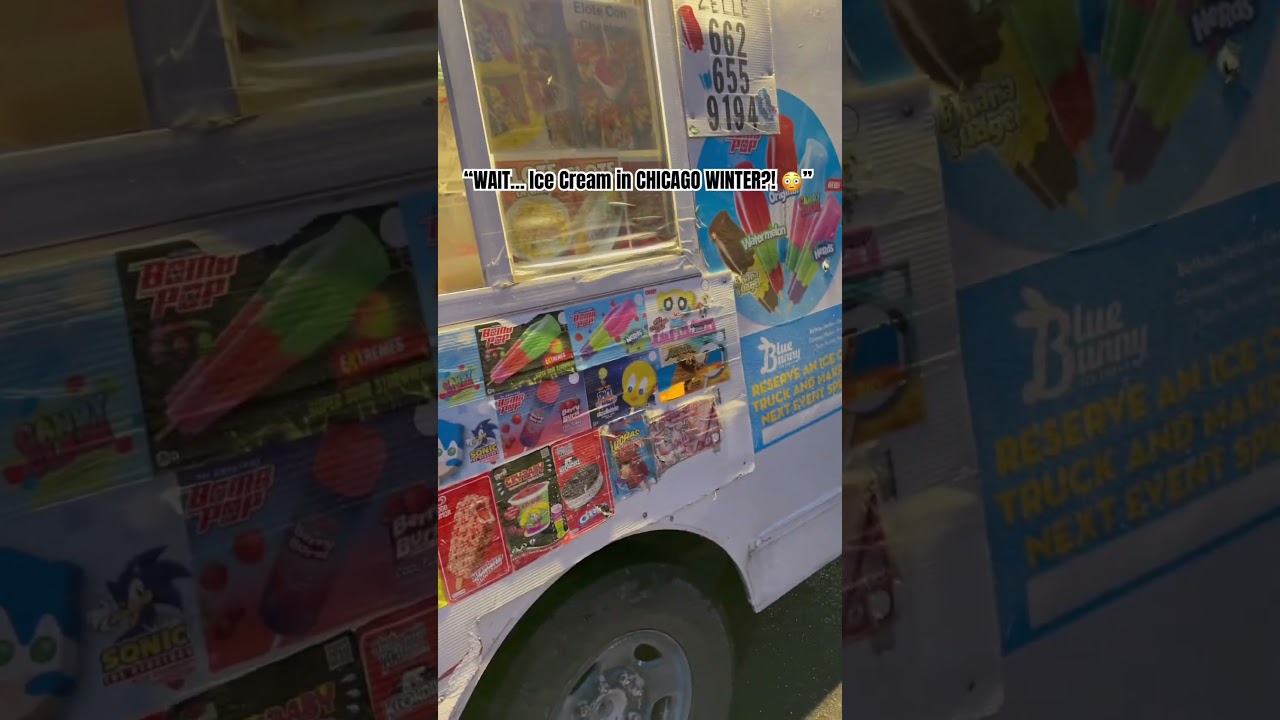 👉 Только в Чикаго… Продавец мороженого зимой 😳🍦 (Настоящий заработок)