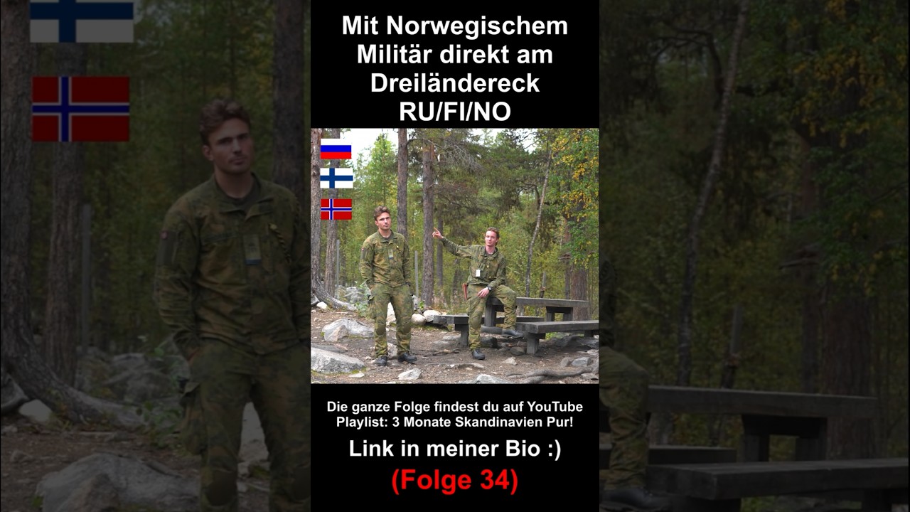 Mit Norwegischem Militär direkt am Dreiländereck RU/FI/NO