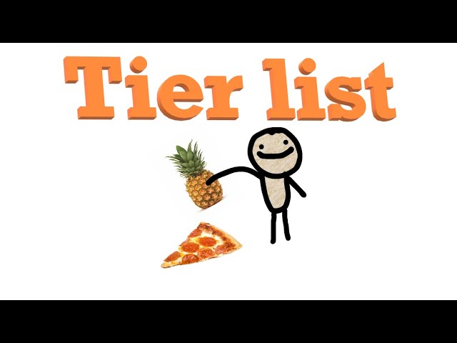 fruit tier list (joke)