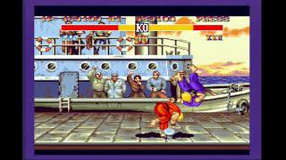 Sega Genesis Longplay - Street fighter II Special Champion Edition (Ken)