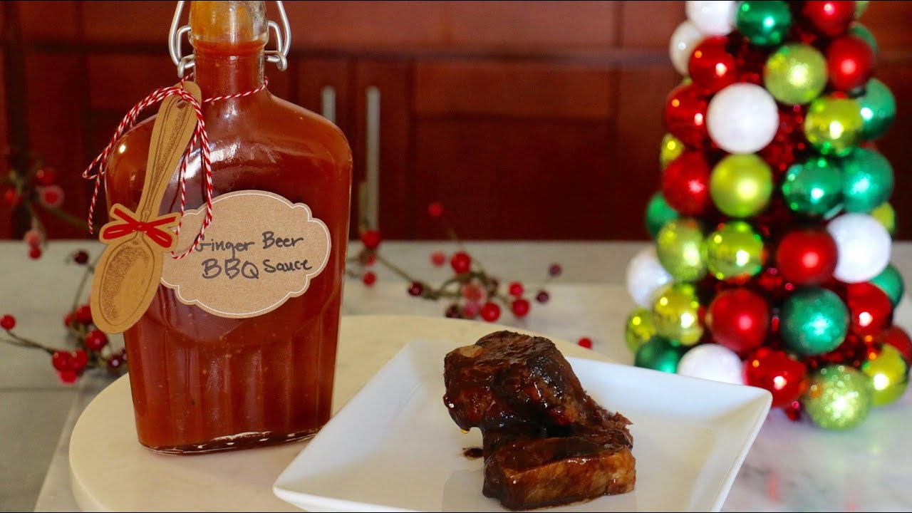 DIY Edible Christmas Gifts: Ginger Beer BBQ Sauce - Kena Peay (Day 4)