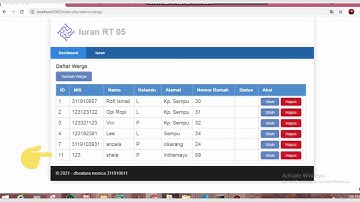 UAS PEMROGRAMAN WEB 311910611 DHEA TARA MONIKA