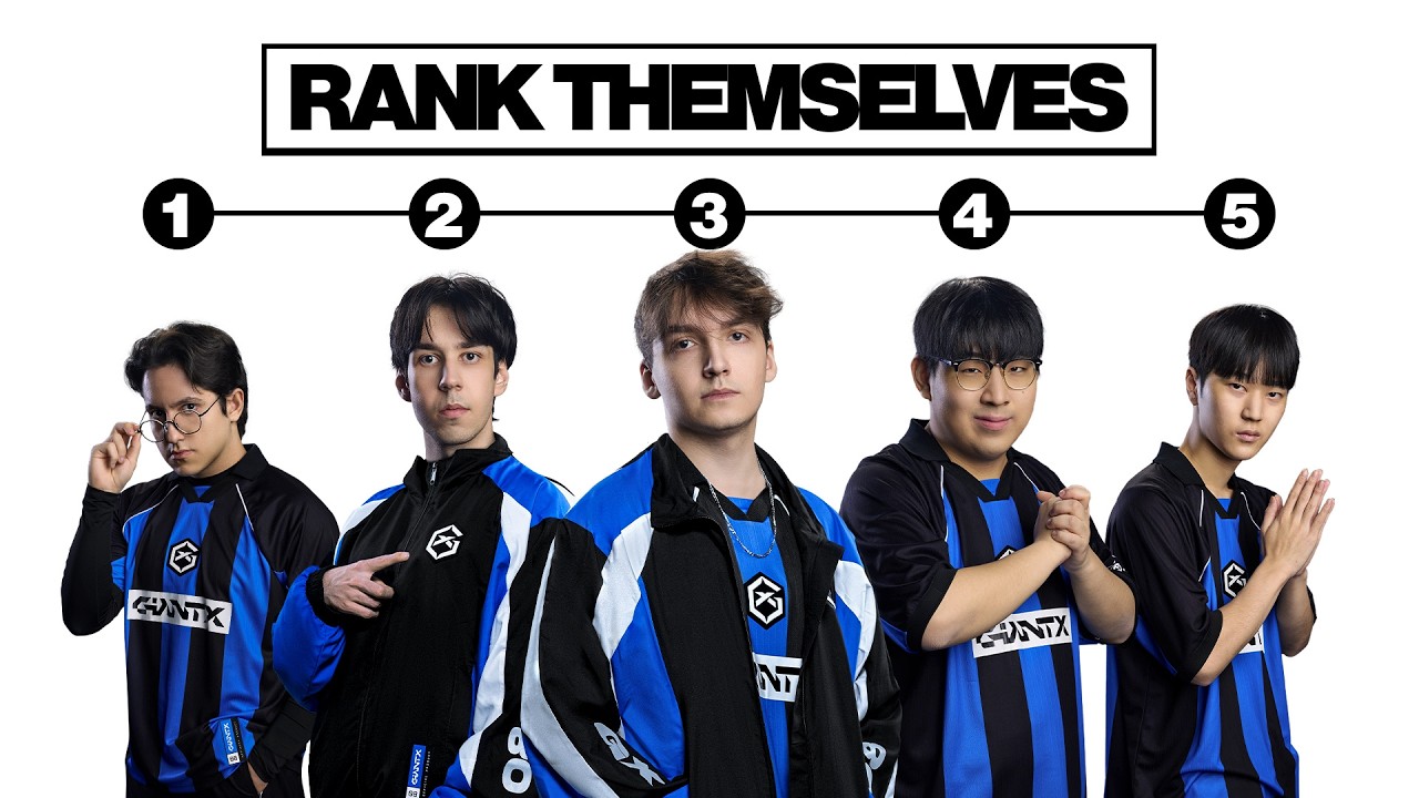 5 League of Legends Pro Players Brutally Rank Themselves | GIANTX LEC