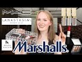 MARSHALLS JACKPOT high end makeup haul video | tj maxx makeup haul | STILA | ANASTASIA | KEVYN ACOIN