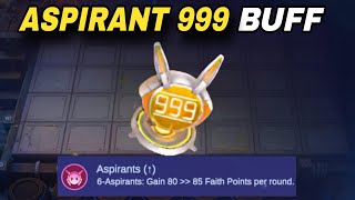 ASPIRANT 999 STACK 🔥 BUFFED META Strategy Combo | Magic Chess Go Go screenshot 4