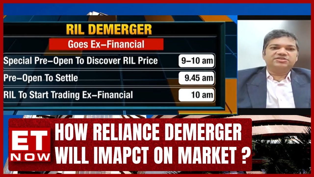 Reliance Demerger, Infosys Q1 Numbers Listen How Market Will Be