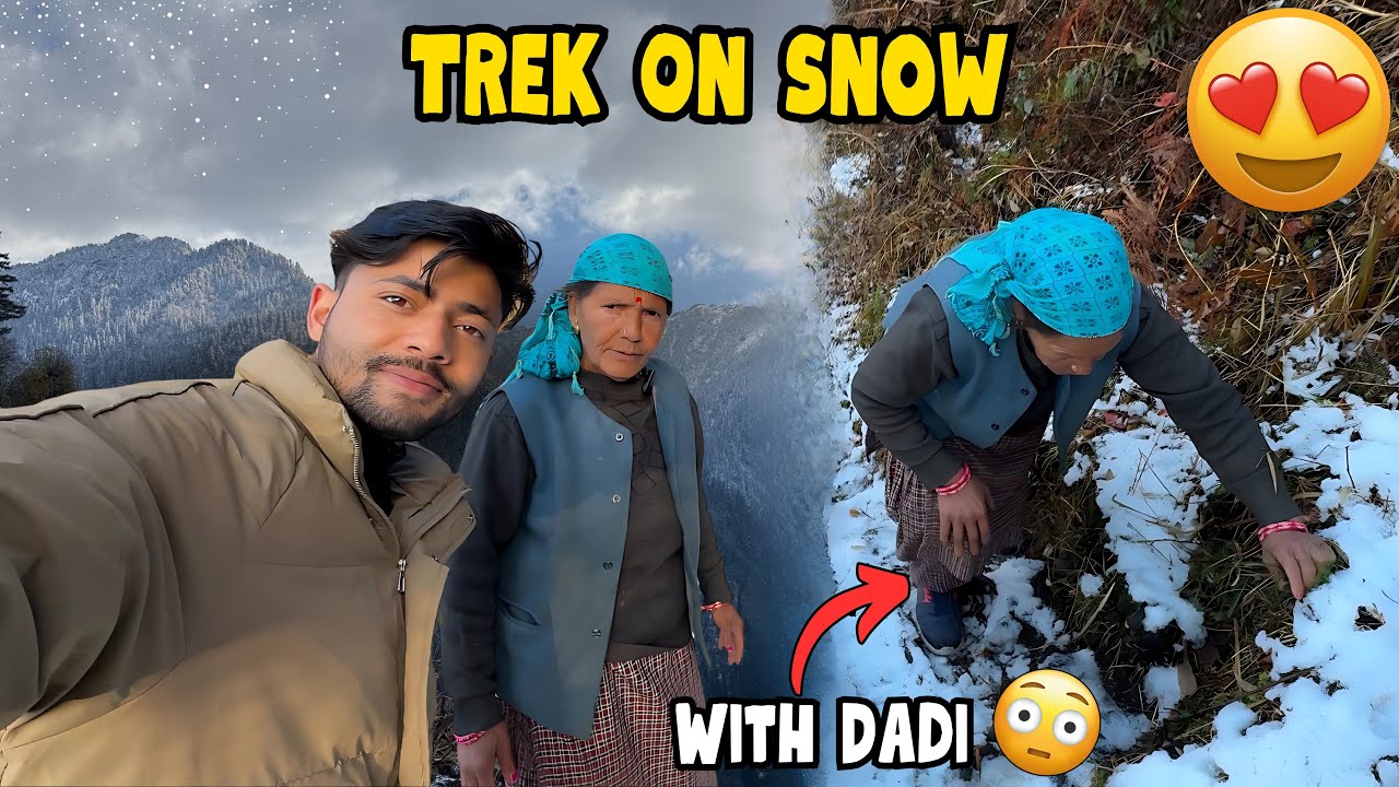 Dadi Ne Mujhe Dikhai Snow⛄️😍 || Kullu-Manali || Sanjay Chauhan